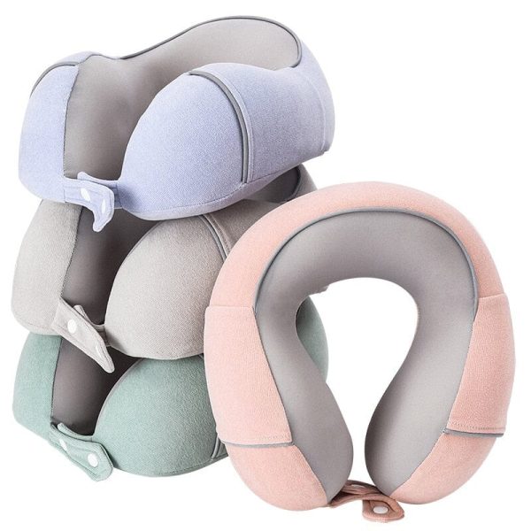coussin de voyage ergonomique en forme de U