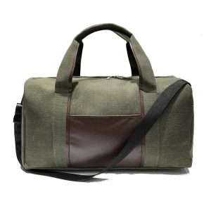 Sac polochon vintage posé