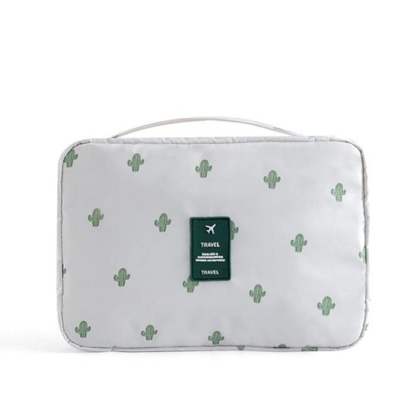 trousse de toilette cactus