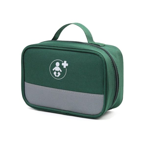 Trousse pharmacie bébé verte